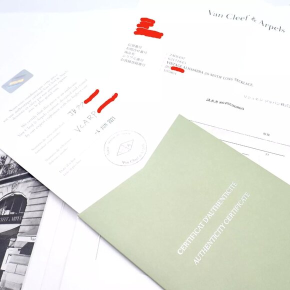 Van Cleef & Arpels 18k Yellow Gold 20 Motif Alhambra Diamond Turquoise Necklace - Picture 7 of 16